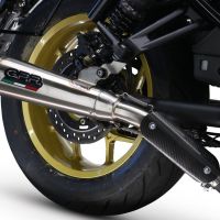 GPR exhaust compatible with  Honda Rebel 1100 2021-2023, Ultracone, Slip-on exhaust including removable db killer and link pipe 