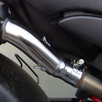 GPR exhaust compatible with  Honda Hornet 900 CB900F 2002-2005, M3 Inox , Dual slip-on including removable db killers and link pipes 