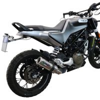 GPR exhaust compatible with  Husqvarna Vitpilen 401 2020-2020, M3 Inox , Slip-on exhaust including removable db killer and link pipe 