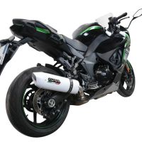 GPR exhaust compatible with  Kawasaki Ninja 1000 Sx 2020-2020, Albus Evo4, Slip-on exhaust including removable db killer and link pipe 