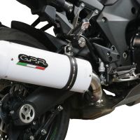 GPR exhaust compatible with  Kawasaki Ninja 1000 Sx 2021-2023, Albus Evo4, Slip-on exhaust including removable db killer and link pipe 