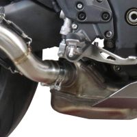 GPR exhaust compatible with  Kawasaki Ninja 1000 Sx 2021-2023, Furore Evo4 Poppy, Slip-on exhaust including removable db killer and link pipe 