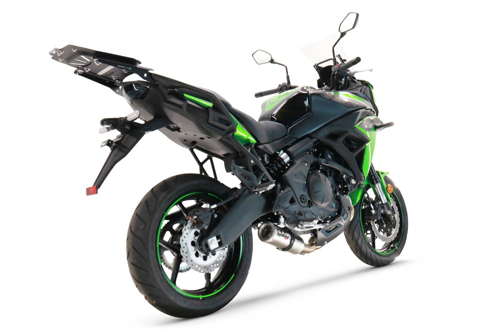 GPR exhaust compatible with  Kawasaki Versys 650 2023-204, M3 Inox , Full system exhaust, including removable db killer 