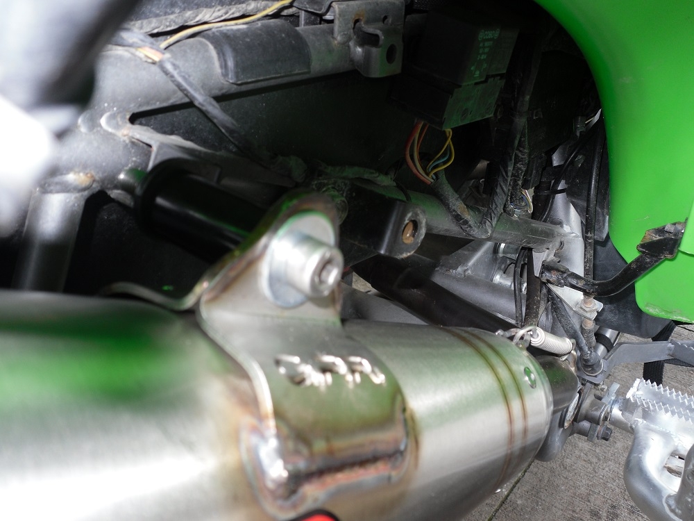 GPR exhaust compatible with  Kawasaki KFX700 2004-2011, Powercone Evo, Full system exhaust including dual silencers and removable db killers 