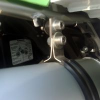 GPR exhaust compatible with  Kawasaki KLX250SF 2009-2012, Furore Nero, Full system exhaust, including removable db killer  