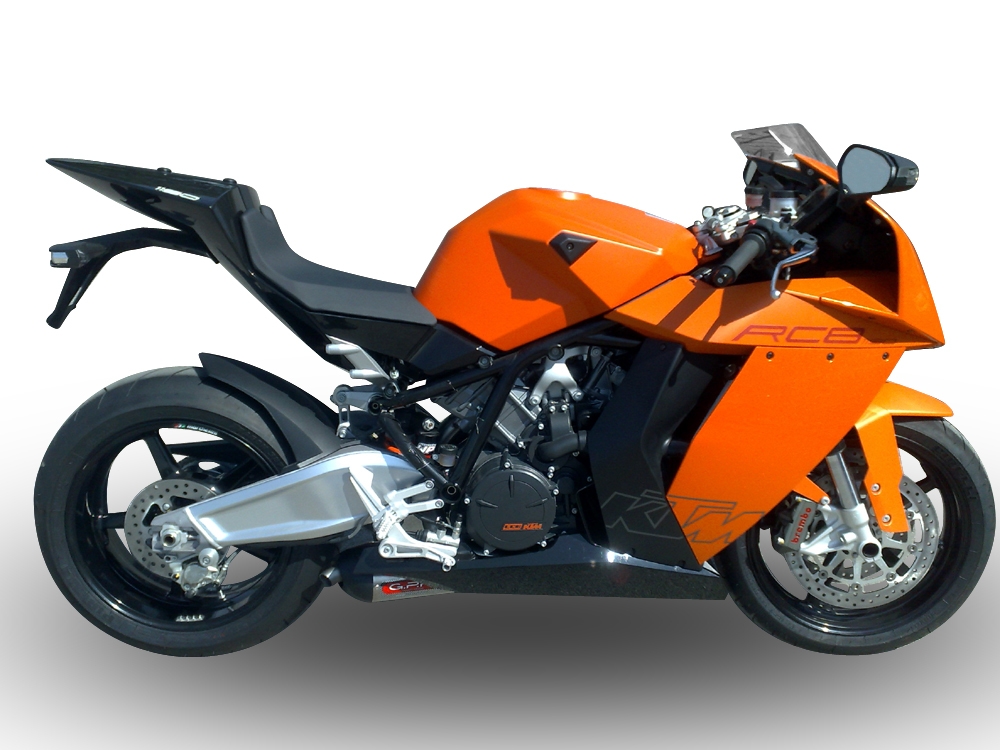 GPR exhaust compatible with  Ktm RC8R 2008-2014, Gpe Ann. titanium, Full system exhaust 