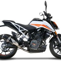 GPR exhaust compatible with  Ktm 125 Duke 2021-2023, Decatalizzatore, Decat pipe 