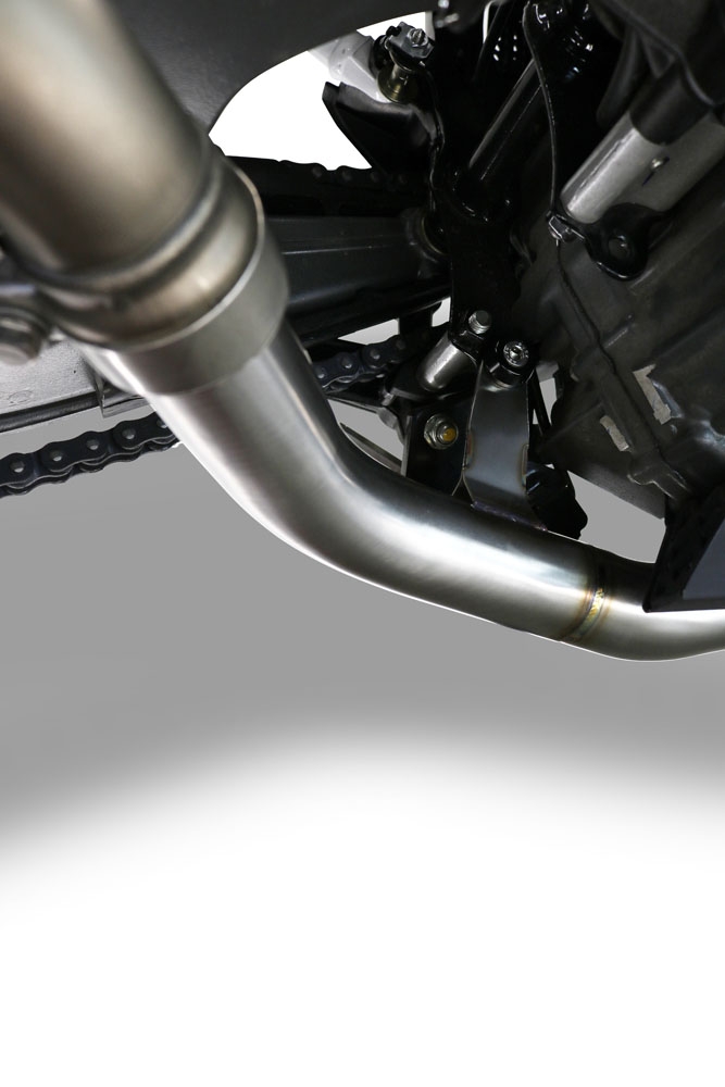 GPR exhaust compatible with  Ktm 390 DUKE 2021-2023, Decatalizzatore, Decat pipe 