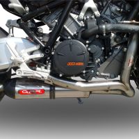 GPR exhaust compatible with  Ktm RC8R 2008-2014, Gpe Ann. titanium, Full system exhaust 