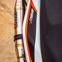 GPR exhaust compatible with  Ktm 890 DUKE 2021-2023, Deeptone Inox, Slip-on exhaust including link pipe 