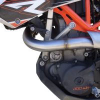 GPR exhaust compatible with  Ktm 690 Enduro R  2007-2016, Albus Ceramic, Full system exhaust, including removable db killer  