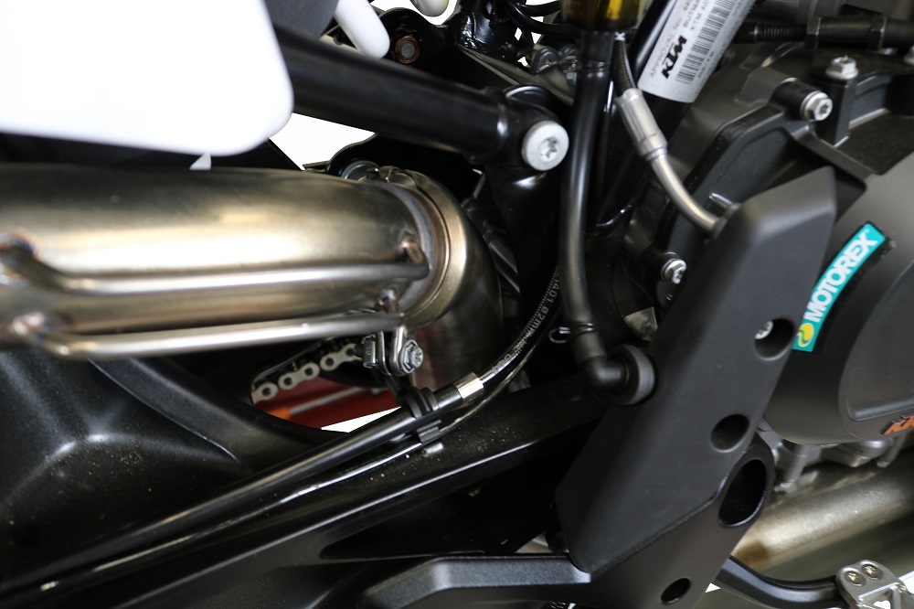 GPR exhaust compatible with  Ktm 890 Adventure R/Rally 2021-2023, Decatalizzatore, Decat pipe 