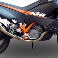 GPR exhaust compatible with  Ktm SMT Smr 990 2008-2012, Gpe Ann. titanium, Full system exhaust, including removable db killer  