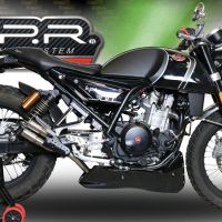 GPR exhaust compatible with  F.B. Mondial Hps 300 2018-2019, F205, Full system exhaust 