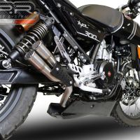 GPR exhaust compatible with  F.B. Mondial Hps 300 2018-2019, F205, Full system exhaust 