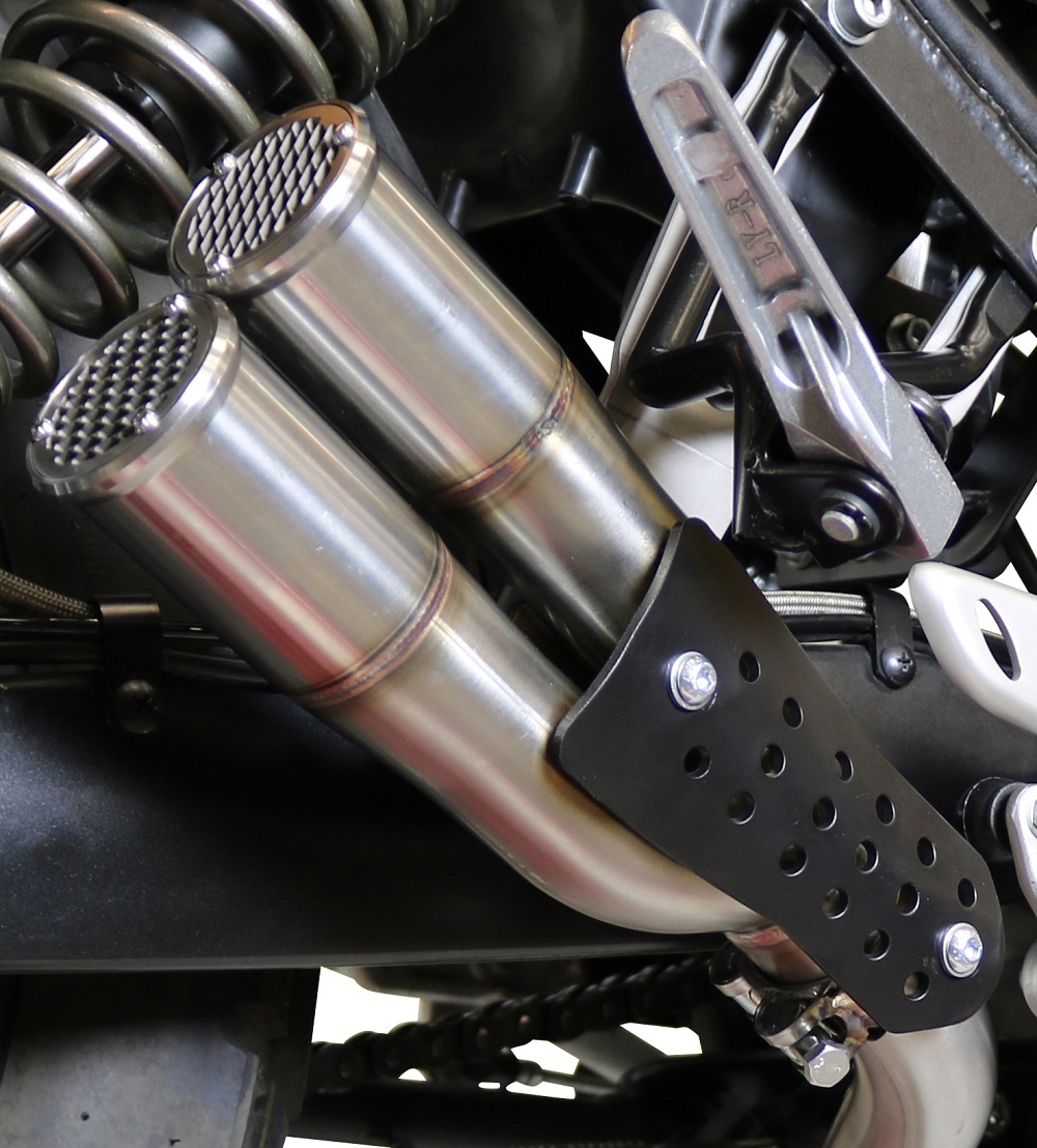 GPR exhaust compatible with  F.B. Mondial Hps 300 2018-2019, F205, Full system exhaust 