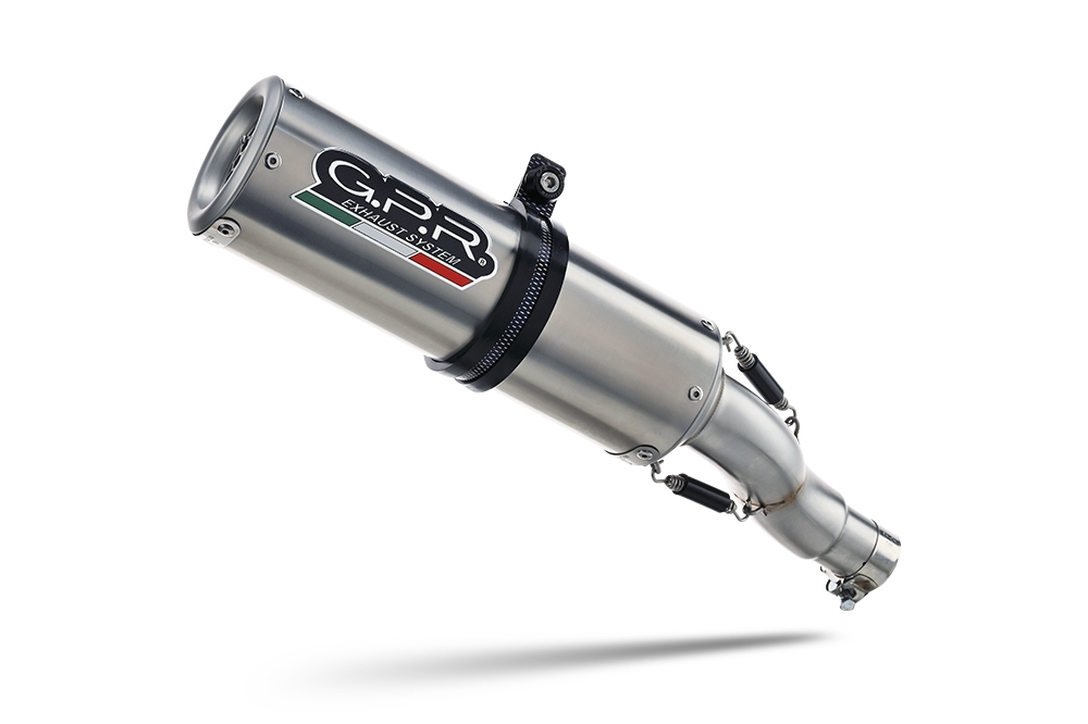 GPR exhaust compatible with  Suzuki SV650 SV650S 2003-2010, M3 Inox , Mid-Full system exhaust including removable db killer 