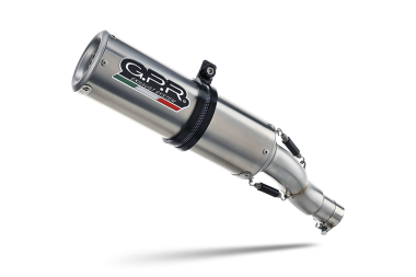 GPR exhaust compatible with  Suzuki SV650 SV650S 2003-2010, M3 Inox , Mid-Full system exhaust including removable db killer 
