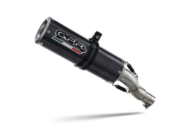 GPR exhaust compatible with  Suzuki SV650 SV650S 2003-2010, M3 Poppy , Mid-Full system exhaust including removable db killer 