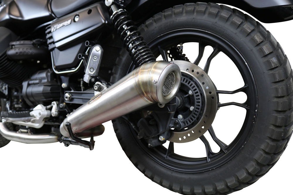 GPR exhaust compatible with  Moto Guzzi V7 III Special-Stone-Carbon 2017-2018, Powercone Evo, Full system exhaust 