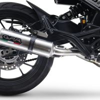 GPR exhaust compatible with  Moto Morini Seiemmezzo Str 2022-2024, M3 Inox , Mid-Full system exhaust including removable db killer 