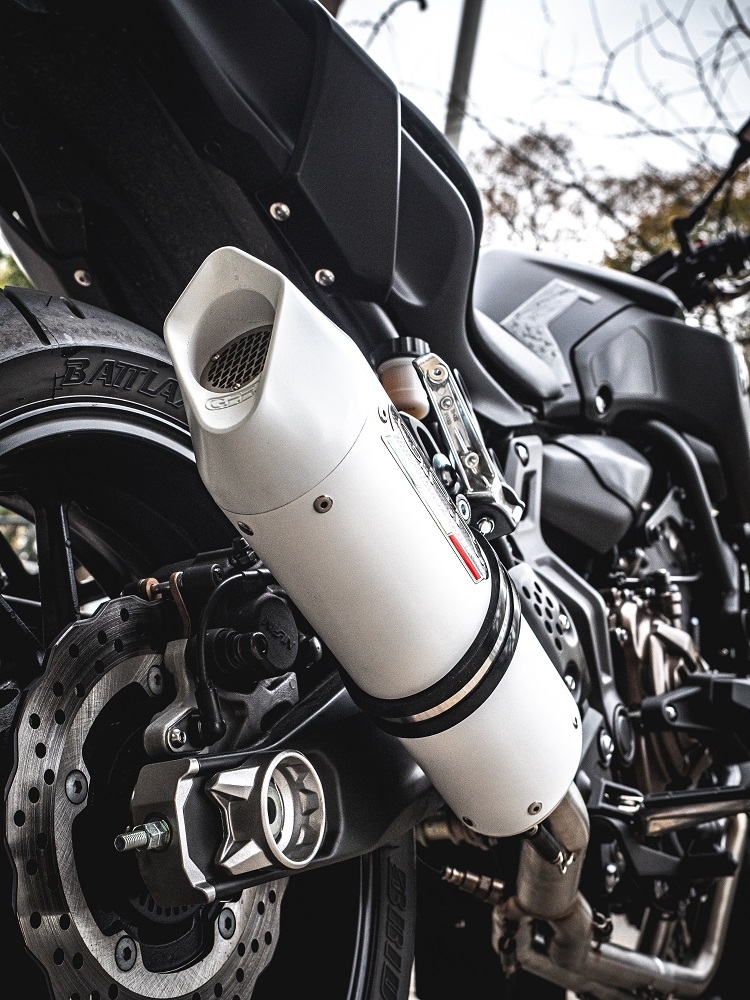 GPR exhaust compatible with  Yamaha XSR700 2017-2020, Albus Evo4, Full system exhaust, including removable db killer 