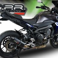 GPR exhaust compatible with  Yamaha FJ-09 Tracer 2017-2020, Furore Evo4 Nero, Full system exhaust, including removable db killer 