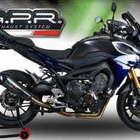 GPR exhaust compatible with  Yamaha FJ-09 Tracer 2017-2020, Gpe Ann. Poppy, Full system exhaust, including removable db killer 