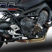 GPR exhaust compatible with  Yamaha FJ-09 Tracer 2017-2020, Furore Evo4 Nero, Full system exhaust, including removable db killer 