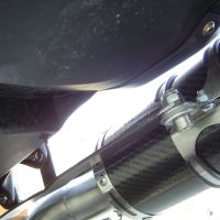 GPR exhaust compatible with  Mv Agusta Brutale 750 S 2000-2006, Albus Ceramic, Slip-on exhaust including removable db killer and link pipe 