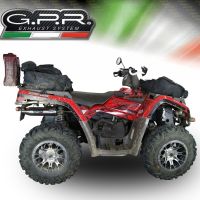 GPR exhaust compatible with  Can Am Outlander 330 schort chassis 2005-2011, Deeptone Atv, Full system exhaust, including removable db killer  