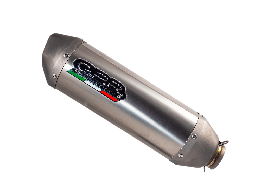 GPR exhaust compatible with  Husqvarna FE250 2019-2023, Pentacross FULL Titanium, Full system exhaust, including removable db killer/spark arrestor 