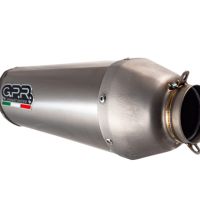 GPR exhaust compatible with  Ktm 250 SXF 2019-2022, Pentacross Inox, Full system exhaust, including removable db killer/spark arrestor 