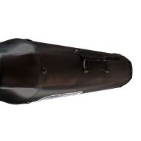 Exhaust system compatible with Zontes M 125 2022-2024, Pentaroad Black, Homologated legal full system exhaust, including removable db killer and catalyst 