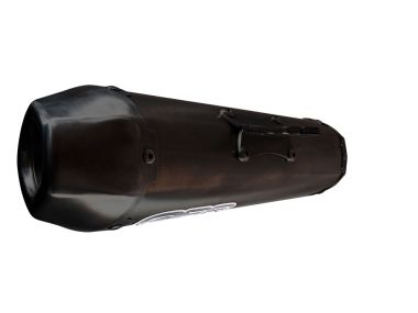 GPR exhaust compatible with  Voge SR4 Max 2022-2024, Pentaroad Black, Slip-on exhaust including link pipe and removable db killer 