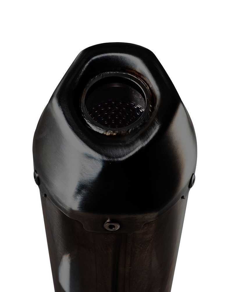 GPR exhaust compatible with  Zontes M 125 2022-2024, Pentaroad Black, Full system exhaust, including removable db killer 