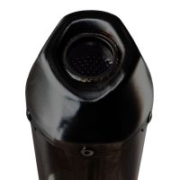 GPR exhaust compatible with  Zontes M 125 2022-2024, Pentaroad Black, Full system exhaust, including removable db killer 