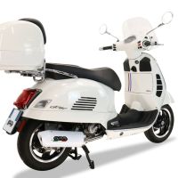 GPR exhaust compatible with  Piaggio Vespa Granturismo 200 2003-2007, Albus Ceramic, Full system exhaust, including removable db killer 