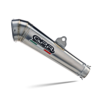 GPR exhaust compatible with  Royal Enfield Continental 650 2021-2024, Powercone Evo, Dual slip-on exhausts including removable db killers and link pipes 