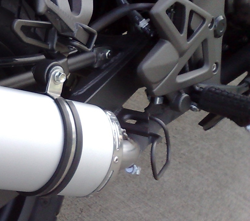 GPR exhaust compatible with  Kymco Quannon 125 2007-2016, Satinox , Slip-on exhaust including removable db killer and link pipe 