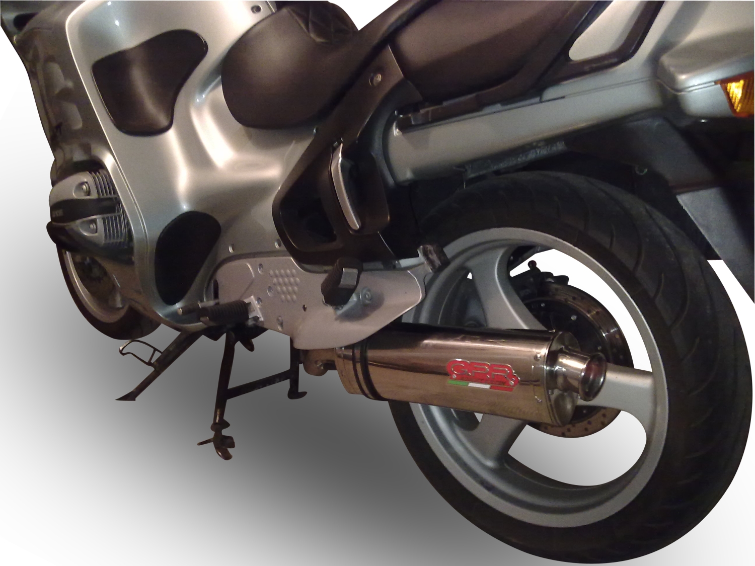 GPR exhaust compatible with  Bmw R850RT 1994-2001, Trioval, Slip-on exhaust including removable db killer and link pipe 