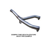 GPR exhaust compatible with  Honda Grom 125  2018-2020, Decatalizzatore, Decat pipe 