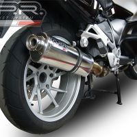 GPR exhaust compatible with  Bmw R1200RT LC 2014-2016, Trioval, Slip-on exhaust including removable db killer and link pipe 