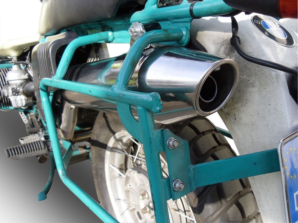 GPR exhaust compatible with  Bmw R100GS 1987-1996, Vintacone, Slip-on exhaust including removable db killer and link pipe 