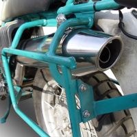 GPR exhaust compatible with  Bmw R100GS 1987-1996, Vintacone, Slip-on exhaust including removable db killer and link pipe 