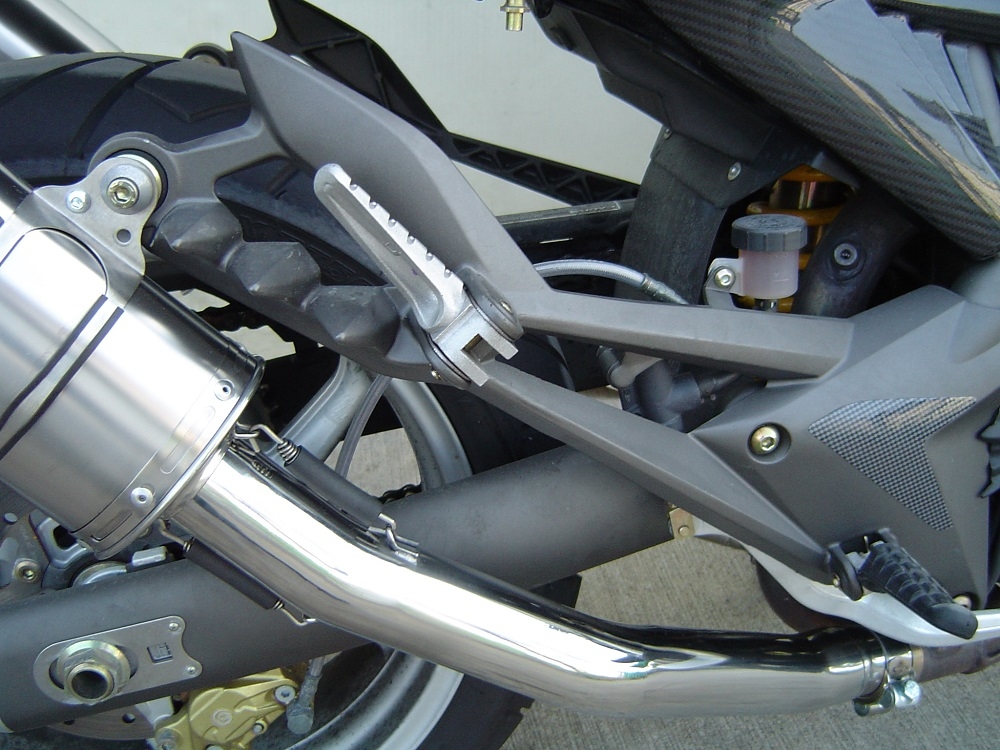 GPR exhaust compatible with  Cagiva Raptor 1000 2000-2003, Satinox , Dual slip-on including removable db killers and link pipes 