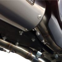 GPR exhaust compatible with  Yamaha YZF 1000 R1 2007-2008, M3 Titanium Natural, Dual slip-on including removable db killers and link pipes 