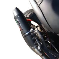 GPR exhaust compatible with  Cagiva V-Raptor 1000 2000-2002, Furore Nero, Dual slip-on including removable db killers and link pipes 