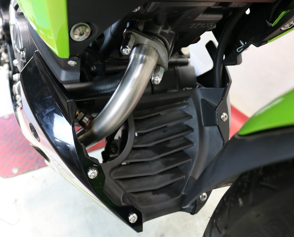 GPR exhaust compatible with  Keeway Rkf 125 2018-2020, Furore Evo4 Poppy, Full system exhaust, including removable db killer 