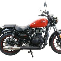 GPR exhaust compatible with  Royal Enfield Meteor 350 2021-2023, Ultracone, Slip-on exhaust including link pipe 